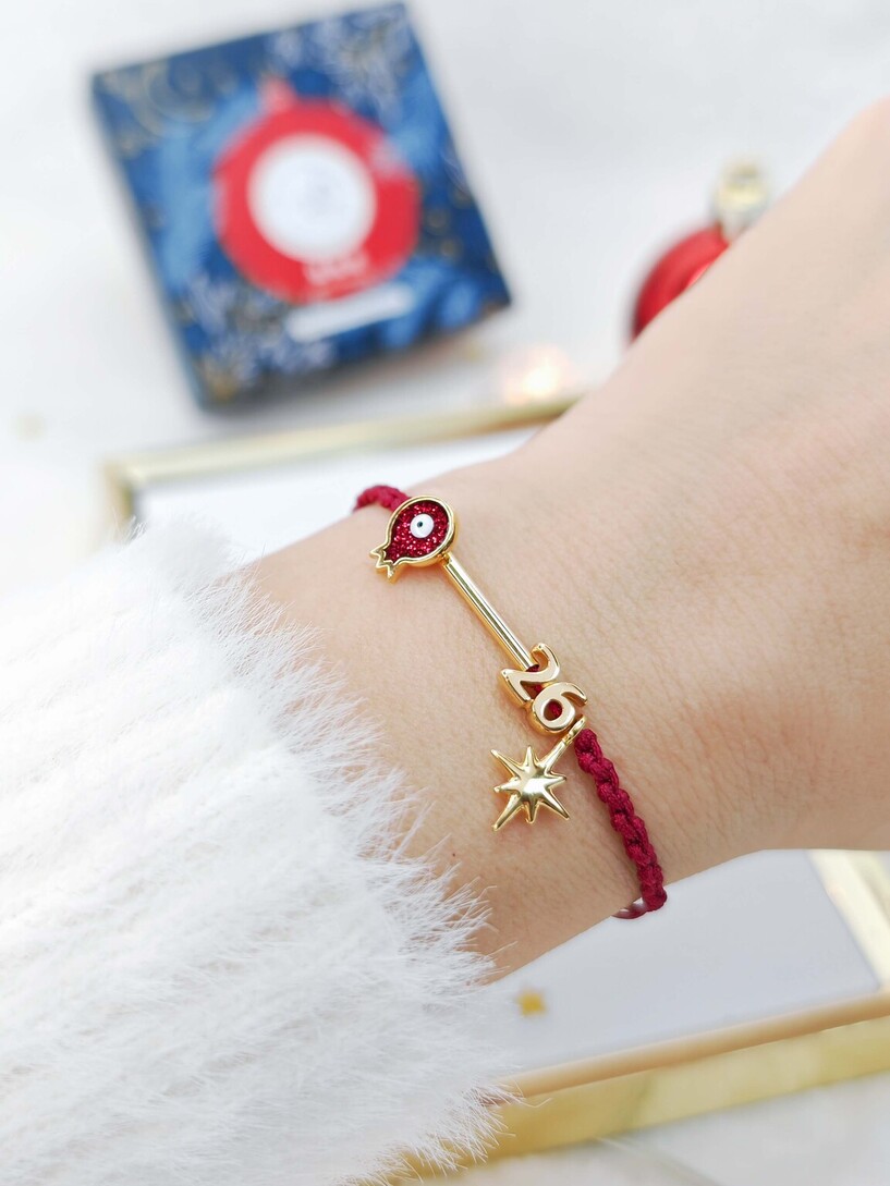 Pomegranate bracelet