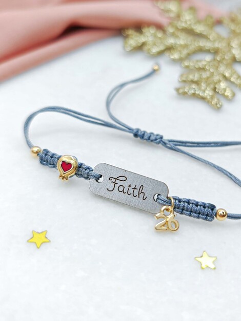 Faith bracelet