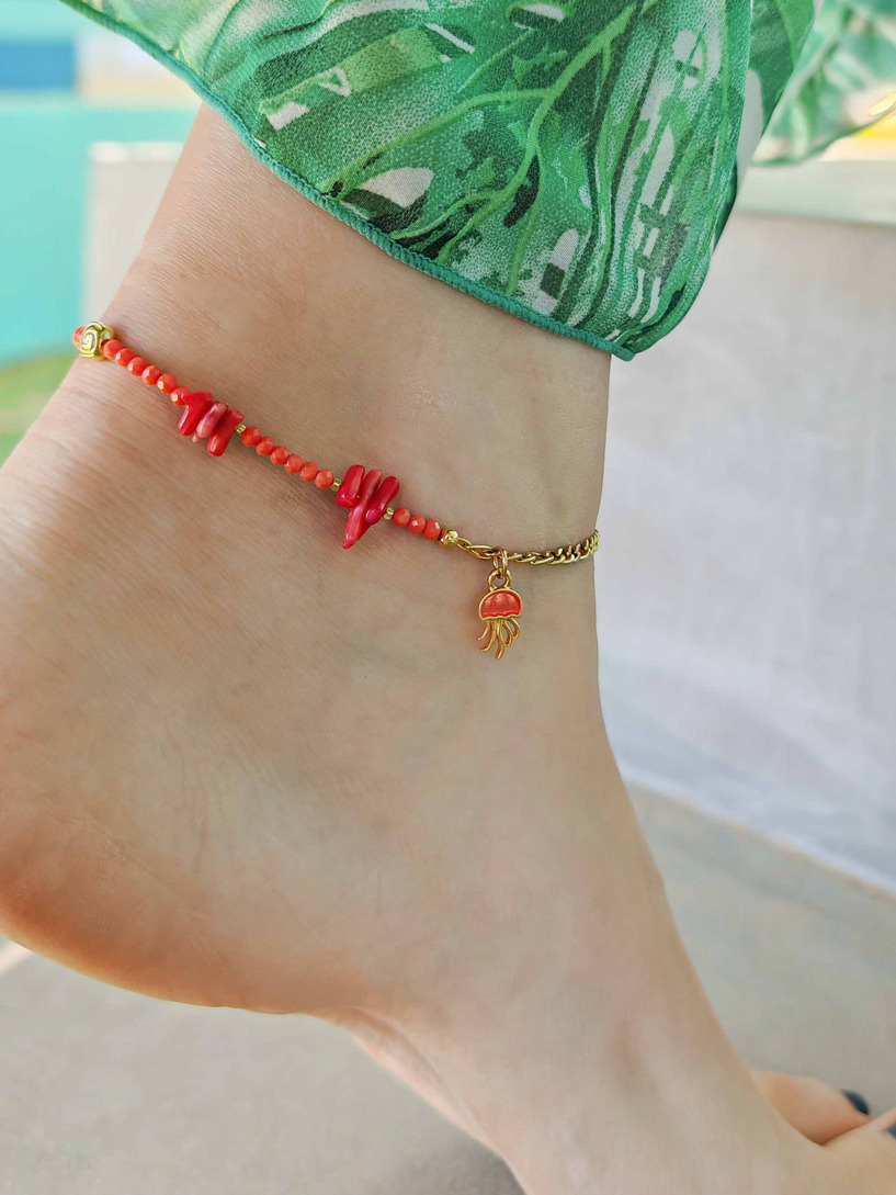 Medusa anklet