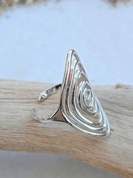 Spiral stainless steel ring