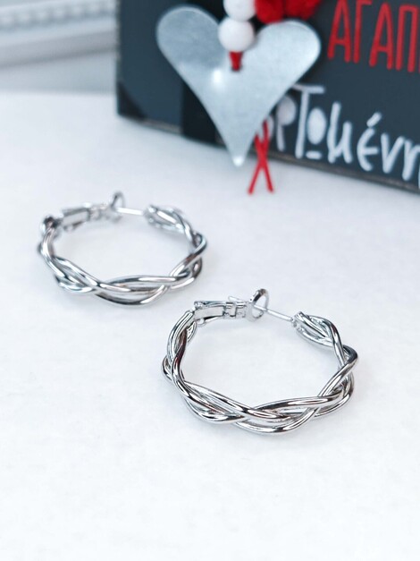 Braids stainless steel hoops