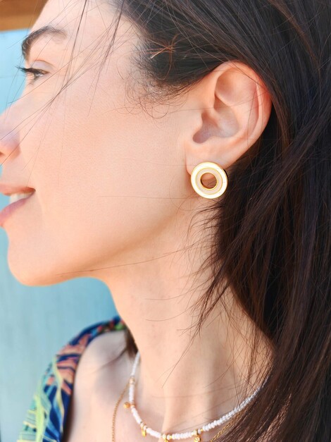 Circles earrings 