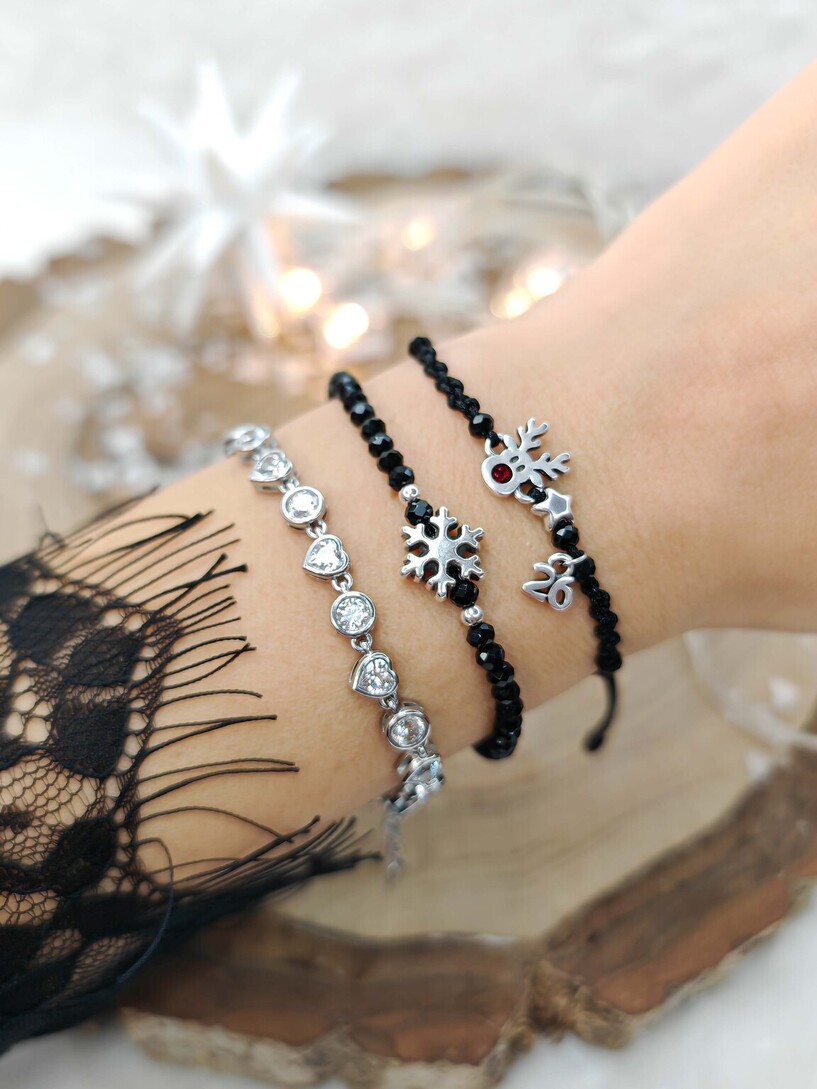 Snowflake bracelet