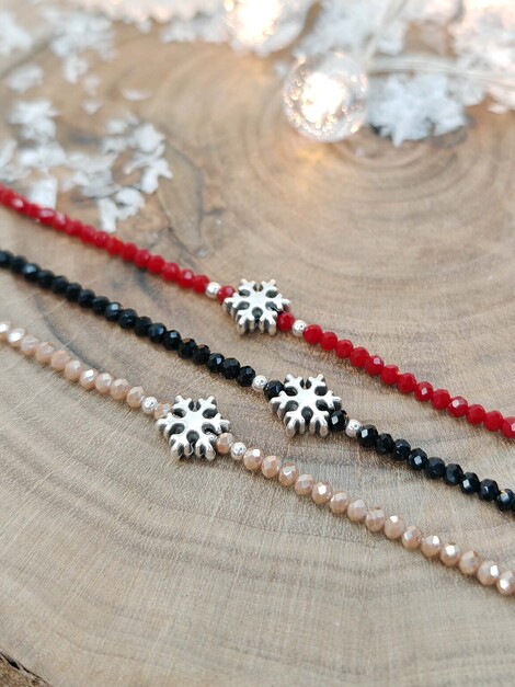 Snowflake bracelet