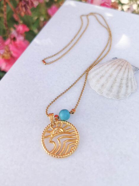 Wave necklace