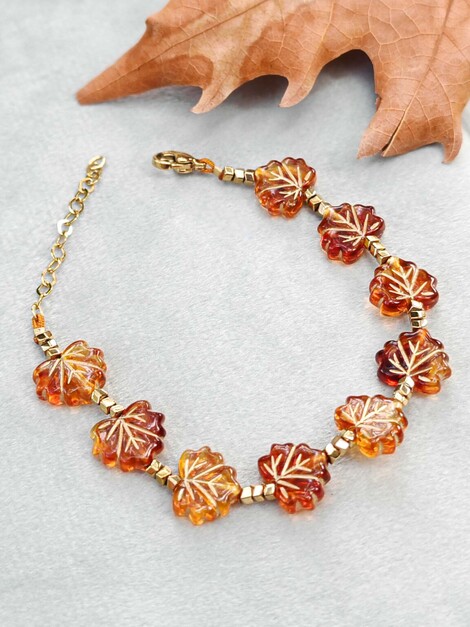 Heart of Fall bracelet