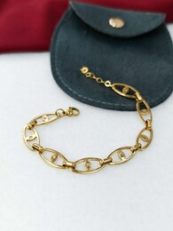 Ojos stainless steel bracelet