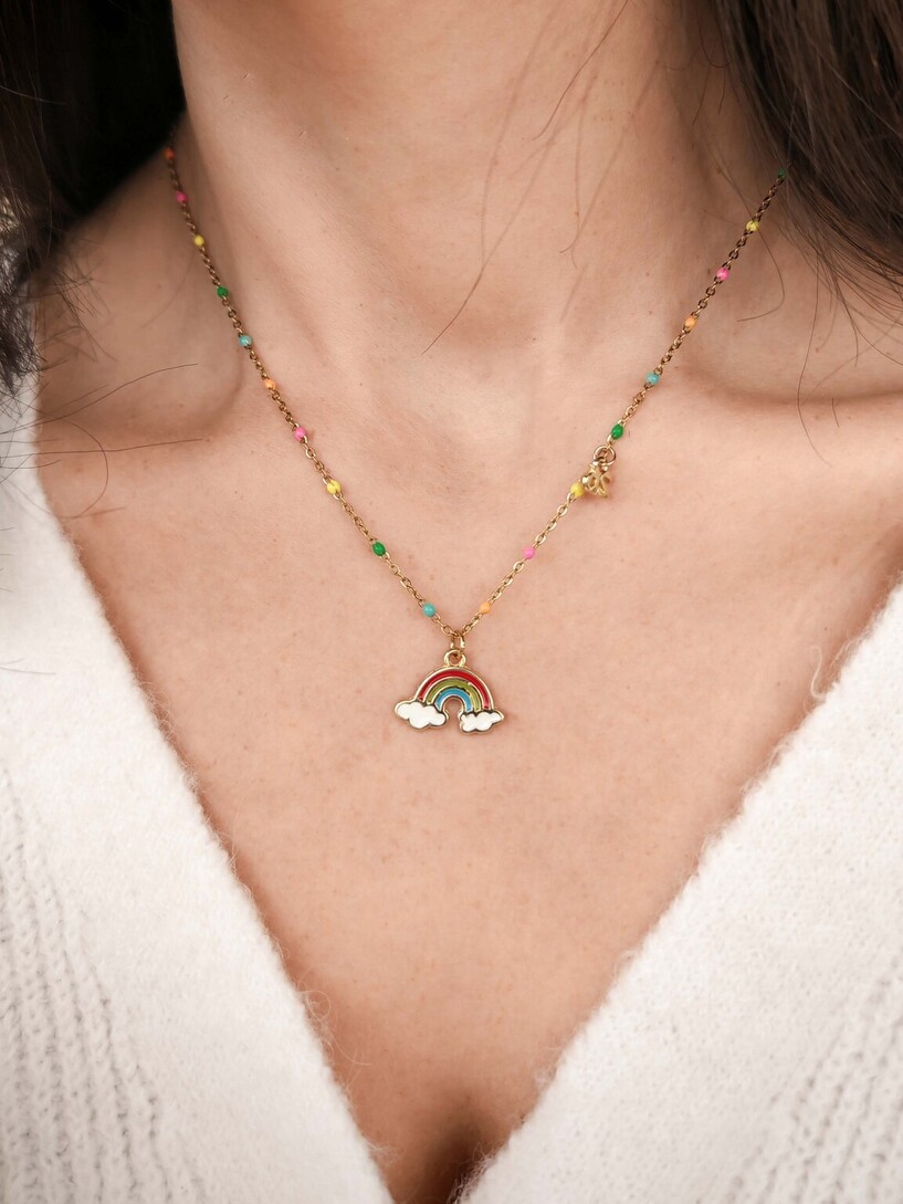 Rainbow necklace