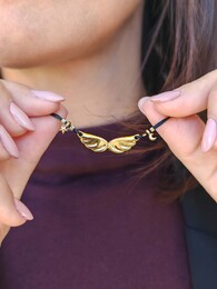 Angel necklace 