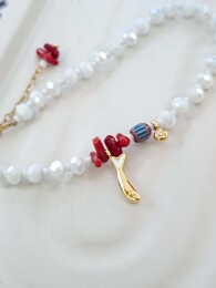 White fish anklet