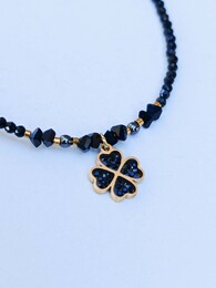 Luck stainless steel necklace