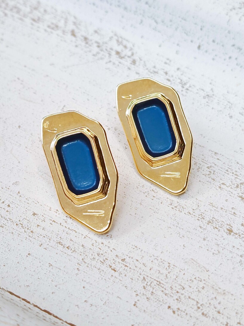 Blue lagoon earrings