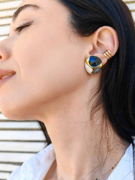 Paros stainless steel earrings