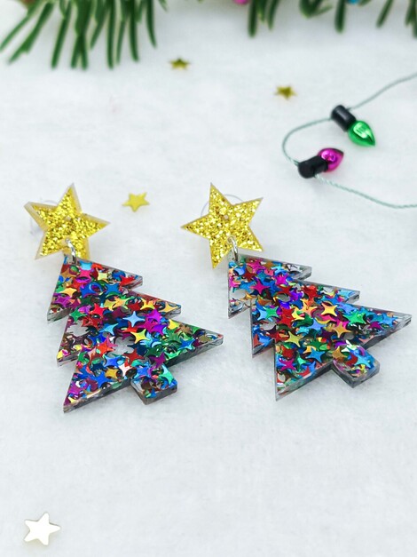 Magic trees earrings