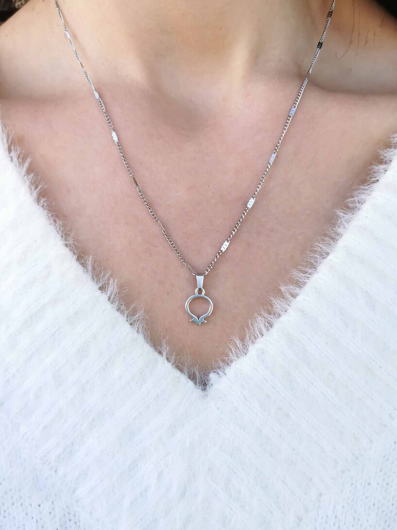 Pomegranate necklace
