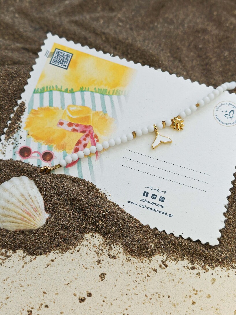White mermaid bracelet