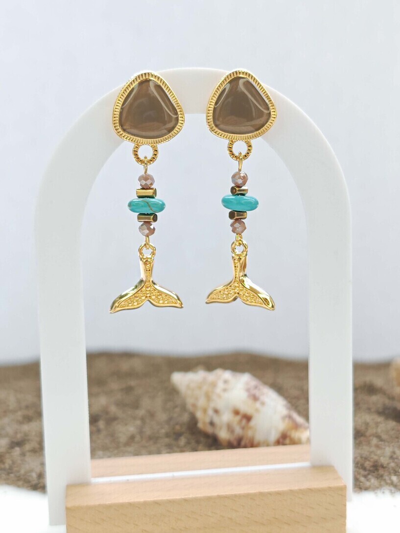 Mermaid earrings 