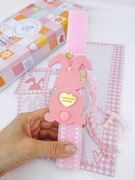 Bunny pink Λαμπάδα