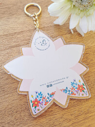 Spring keychain