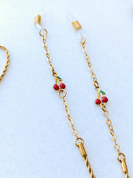 Cherries eyeglasses chain