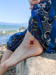 Crab anklet