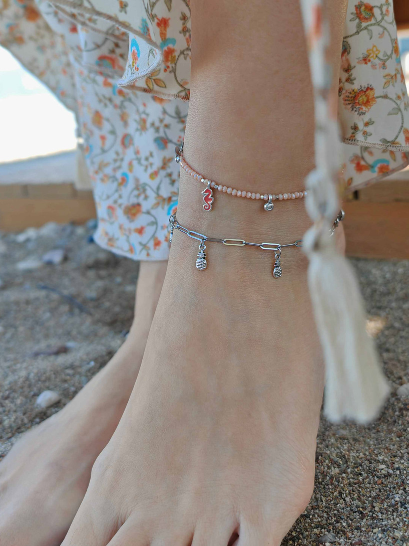 Orangeade anklet