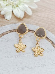 Flores earrings 