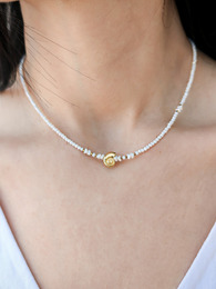 White Summer necklace