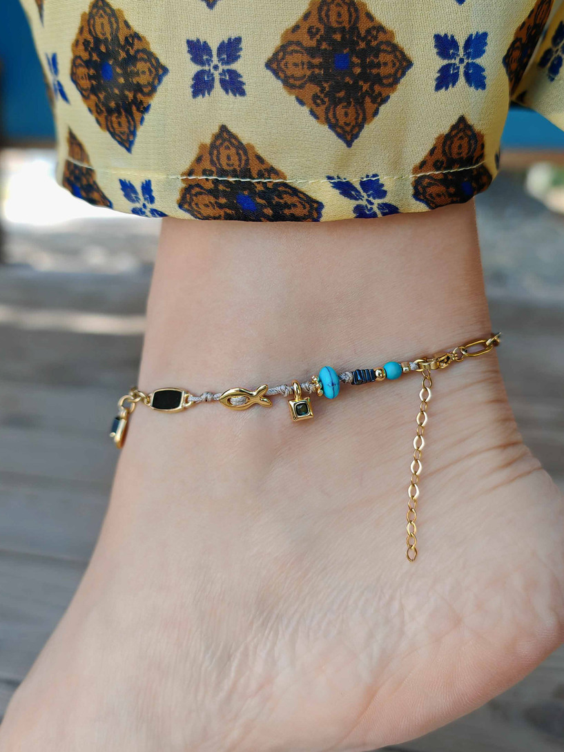 Psaraki anklet
