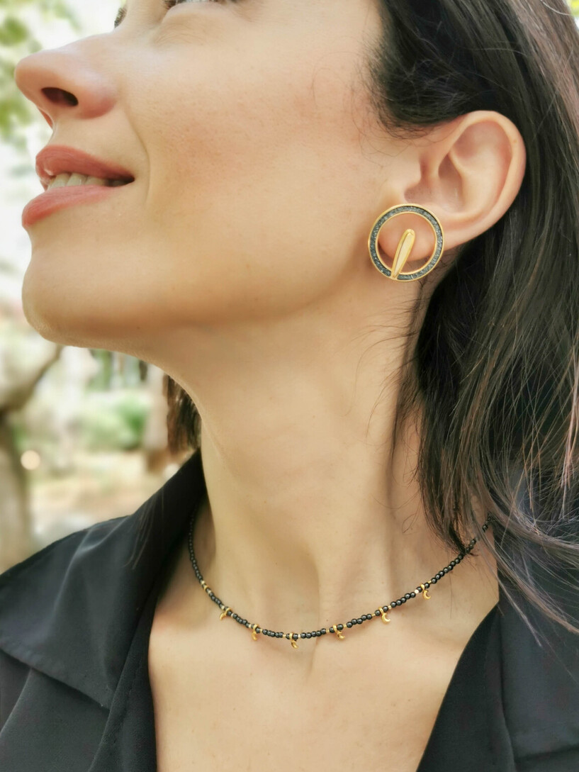 Night sky necklace