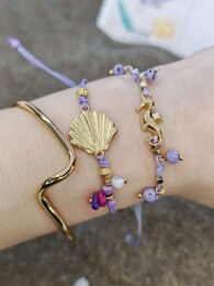 Seahorse bracelet