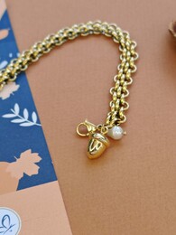Acorn bracelet
