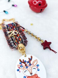 Reindeer Keychain