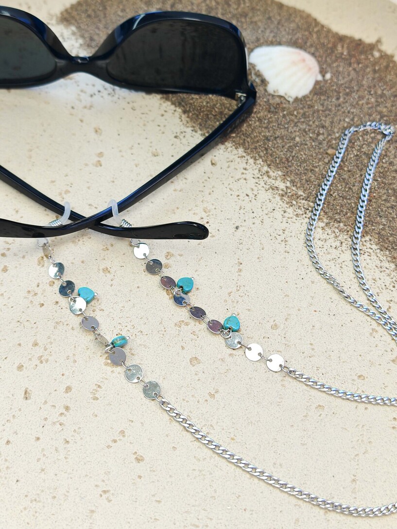 Hearts eyeglasses chain