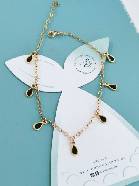 Drops anklet