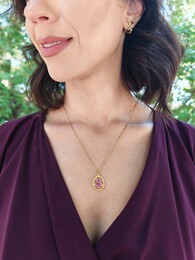 Rose necklace