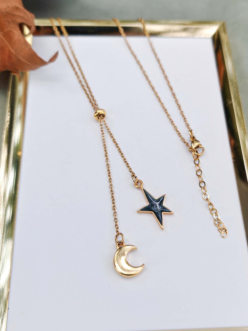 Night sky necklace