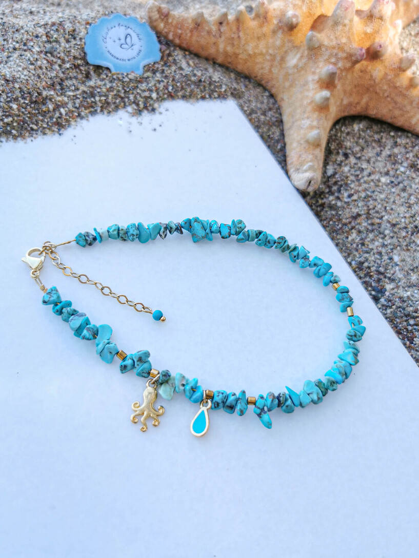 Octopus anklet