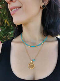 Wave necklace