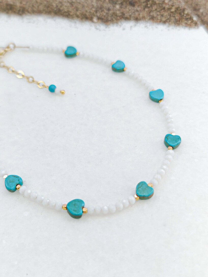 Hearts anklet 