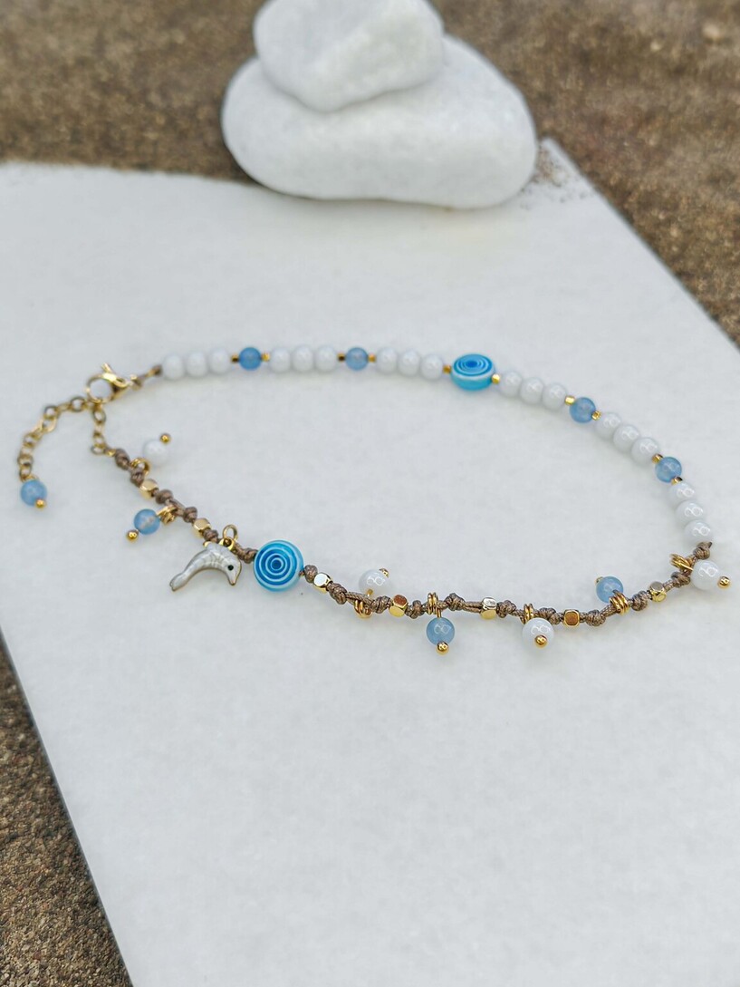 Dolphin anklet 